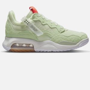 Jordans in Honeydew Green
